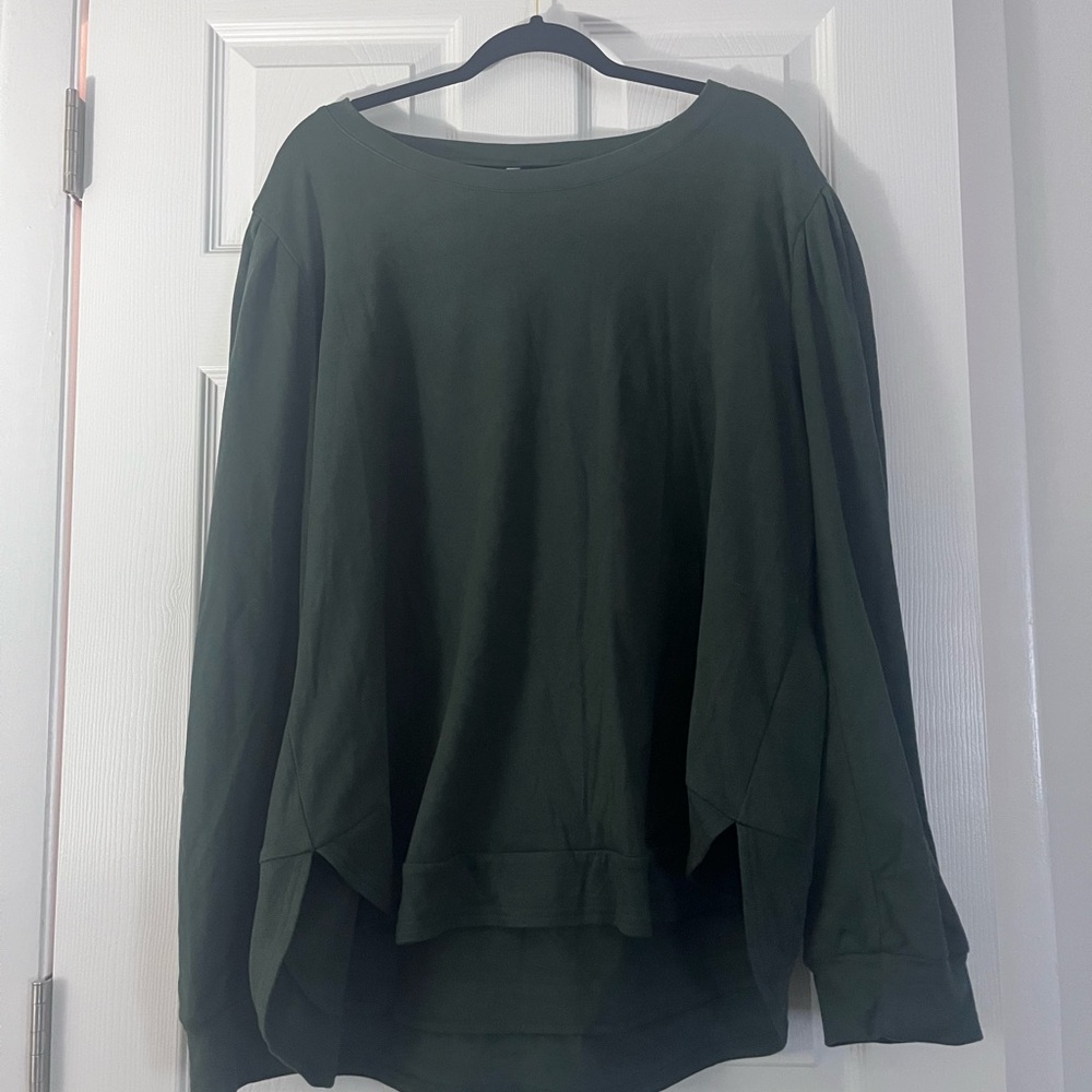 Dark Green Women's Top